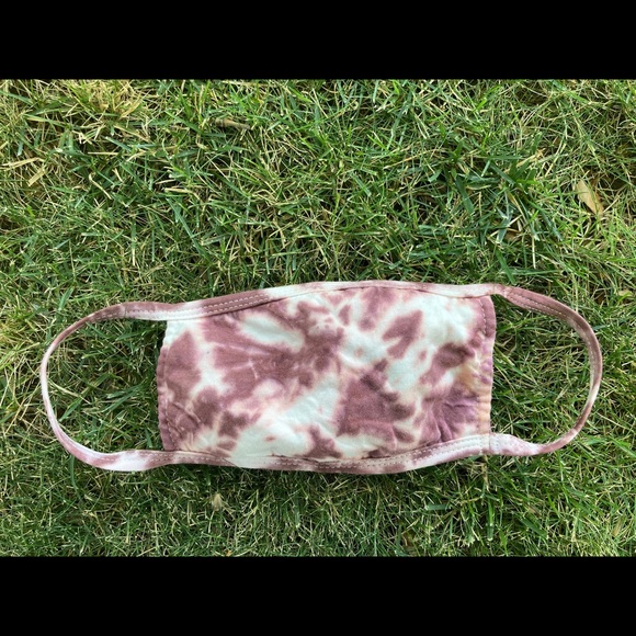earthgrunge Accessories - 🤎Brown Splattered Tie Dye Mask 🤎